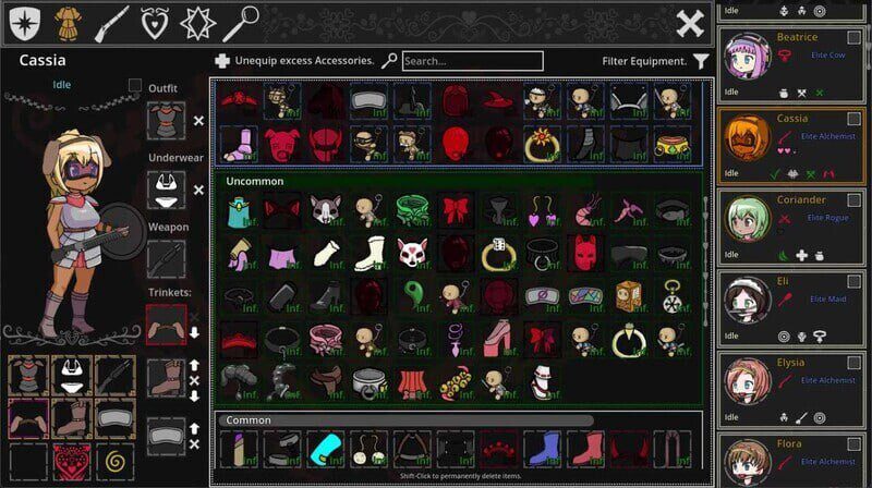 图片[7]-[SLG/PC+安卓/][H版暗黑地牢]淫欲地牢/阿尔法地牢/Ero Dungeons[Ver2.10][700M]-小陌资源库